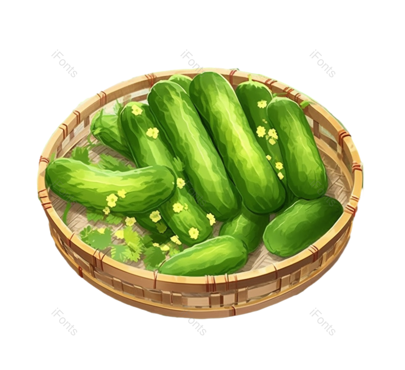 元素图片,清新元素,健康食物PNG,插画免抠素材